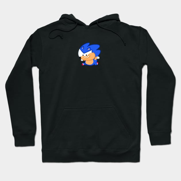 Sonic the Hedgehog Hoodie by drawnbyhanna